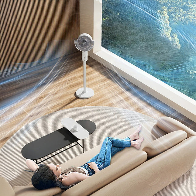 Ventilatore 3 in 1 Wireless e Ricaricabile Altezza Regolabile con Telecomando