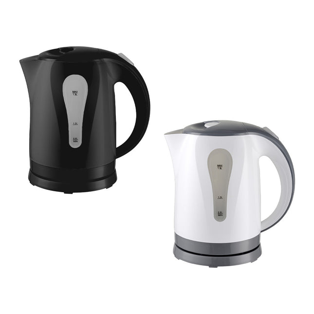 Bollitore Elettrico Cordless 1,8L 2200W Base Girevole e Spegnimento Automatico