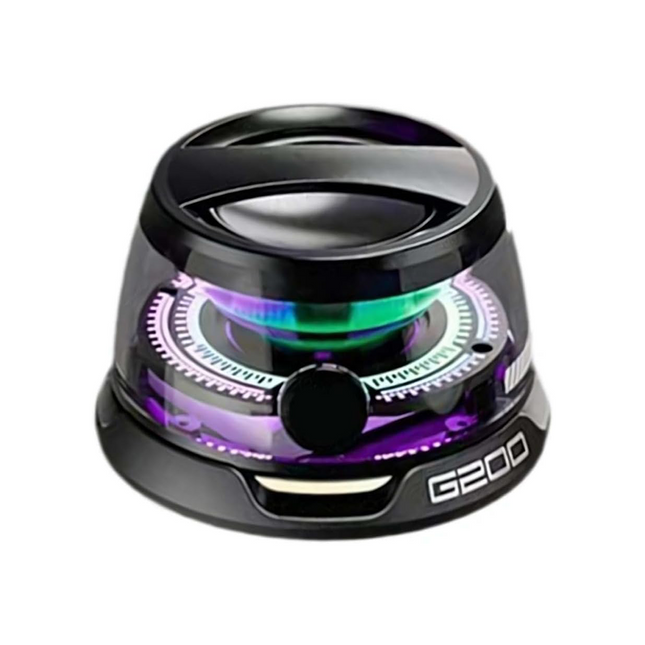 Altoparlante Bluetooth G200 Magnetico Portatile Wireless 5.4 con Supporto e LED