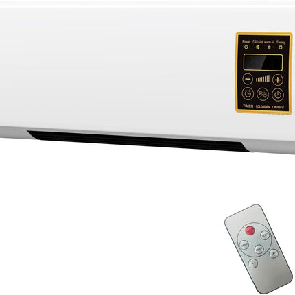 Termoventilatore Ceramico da Parete 2000W Caldo Freddo con Telecomando PTC