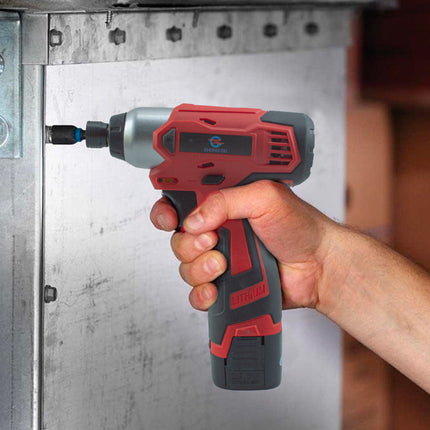 Trapano Avvitatore Doppia Batteria Ricaricabile 12V Senza Fili con Valigetta